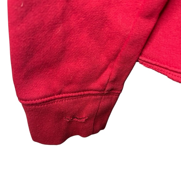 Vintage GAP sweatshirt red hoodie medium - Picture 6 of 12